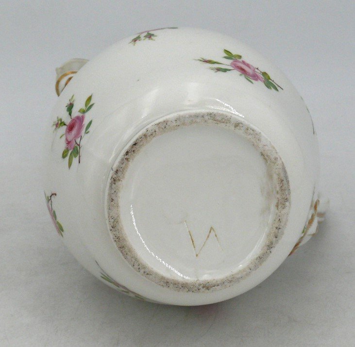 Très Belle Verseuse/chocolatière, Porcelaine De Paris Fin XVIII, Excellent état.-photo-8
