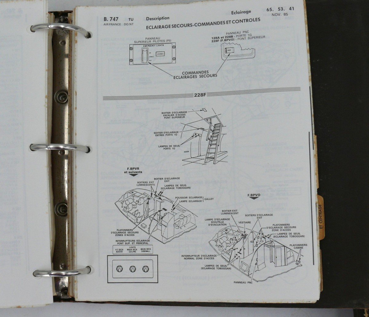 Boeing 747 User Manuals, Air France, 3 Volumes 70s/80s + 707.-photo-3