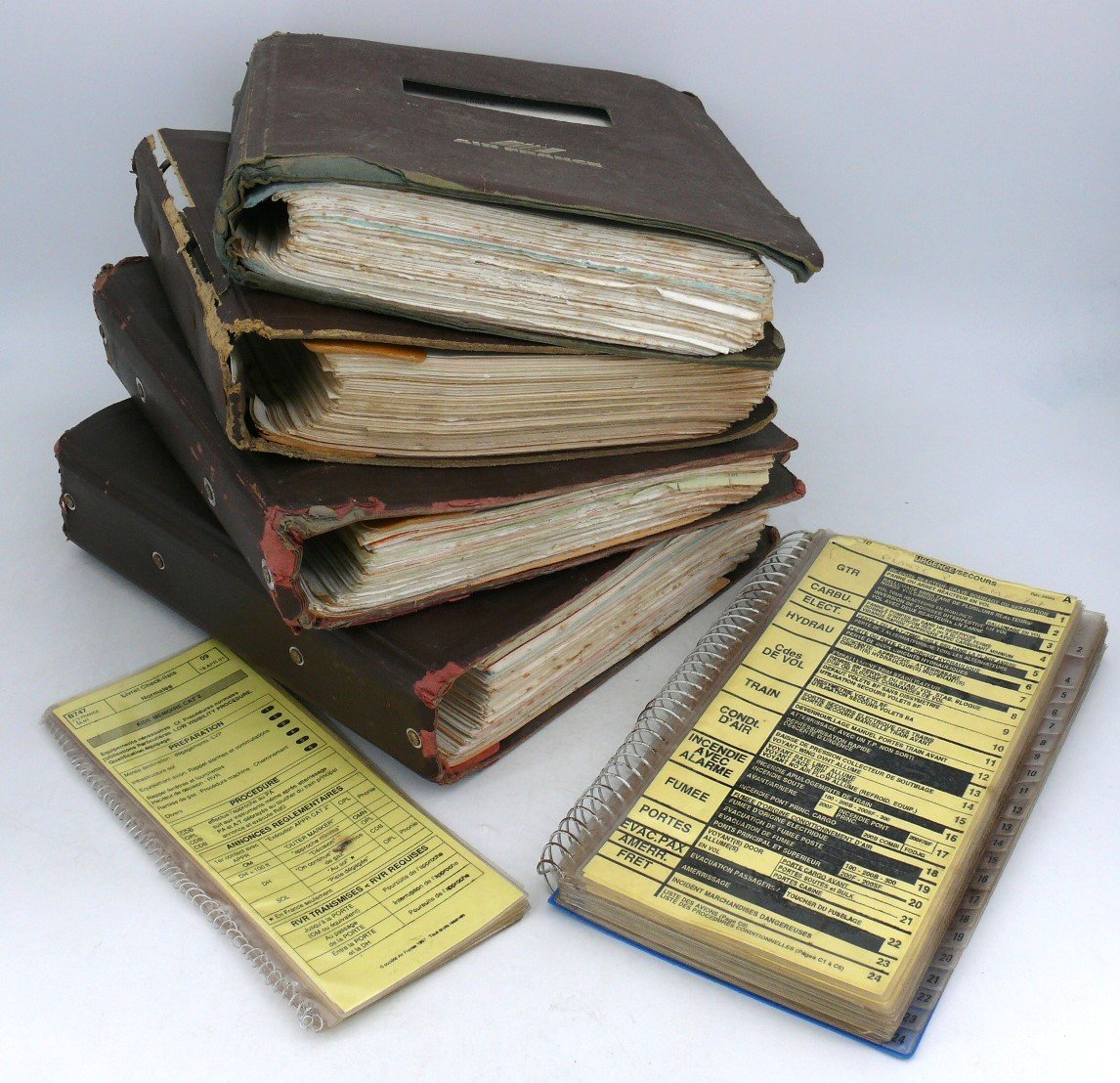 Boeing 747 User Manuals, Air France, 3 Volumes 70s/80s + 707.