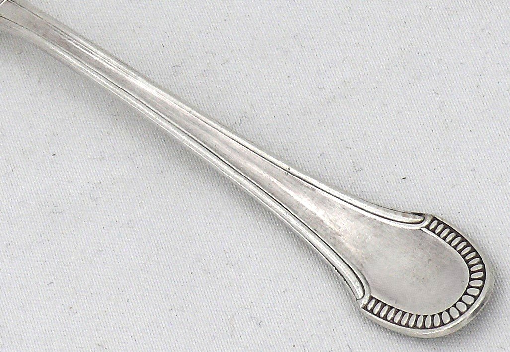 Ravinet d'Enfert, 6 Cuillères à Moka/café En Argent Massif Minerve, Godrons Art Déco.-photo-3