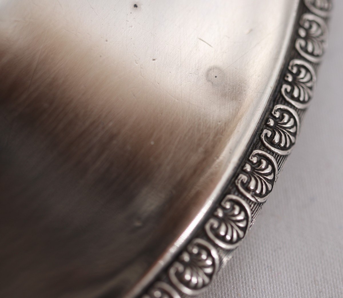 Bouillon En Argent Massif 1er Coq, 1798-1809, Frétel Colombe, Excellent état.-photo-1