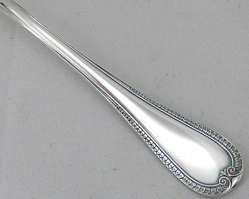 Christofle Malmaison Model, 12 Ice Cream Spoons/scoops, Silver Metal, Excellent Condition.-photo-4