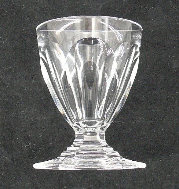 Baccarat Bourbon, 10 Port Glasses, Crystal, Signed, 8 Cm, Excellent Condition.-photo-2