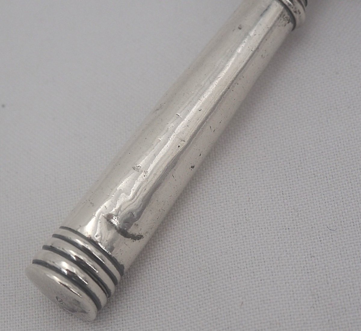 Silver And Mother-of-pearl Corkscrew, 18th Century.-photo-7