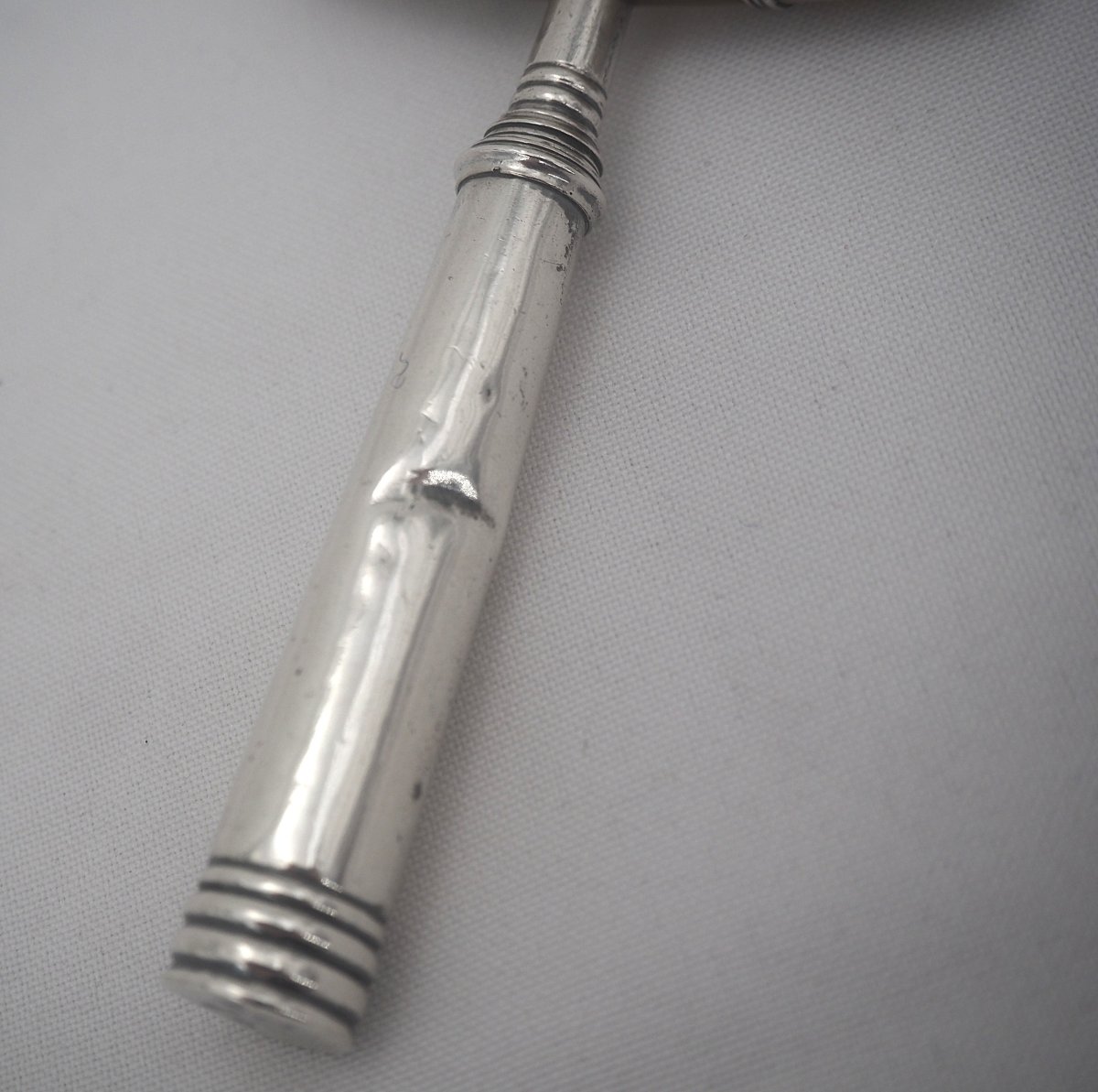Silver And Mother-of-pearl Corkscrew, 18th Century.-photo-8