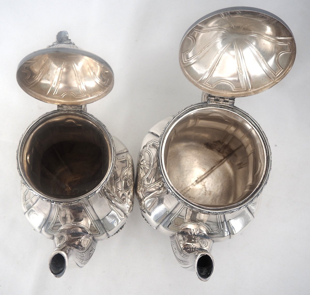 Gallia, 5-piece Silver-plated Tea/coffee Set, In Excellent Condition.-photo-2