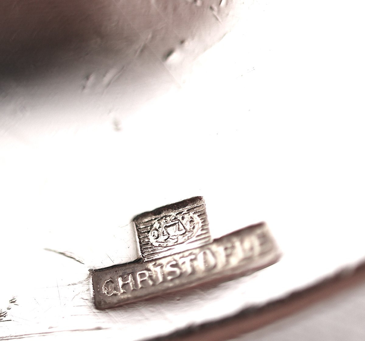 Christofle For The Compagnie Des Messageries Maritimes, Sauce Boat + Spoon, Silver-plated Metal.-photo-7