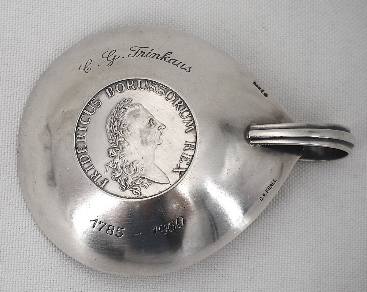 Coin Tastevin, Solid Silver, Thaler 1785 A, Frederick Ii, Prussia.-photo-5