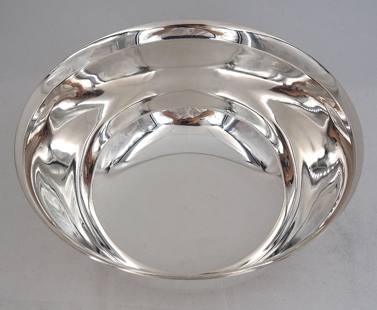 Reed & Barton Reproduction Paul Revere, Sterling Silver, Large Salad Bowl, 10 Inches, 945g-photo-3