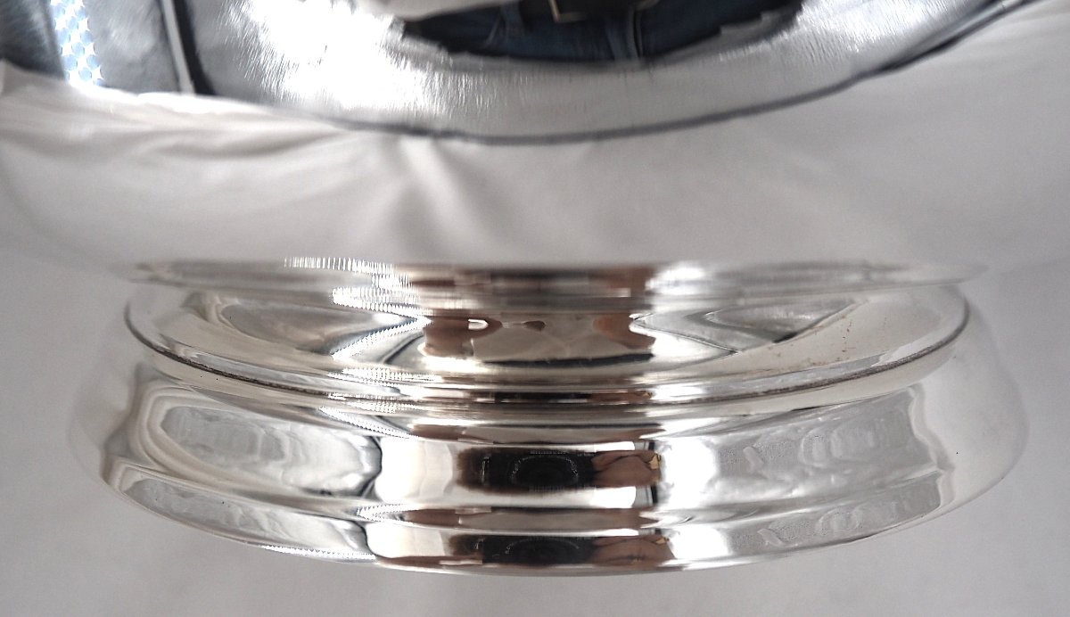 Reed & Barton Reproduction Paul Revere, Sterling Silver, Large Salad Bowl, 10 Inches, 945g-photo-4