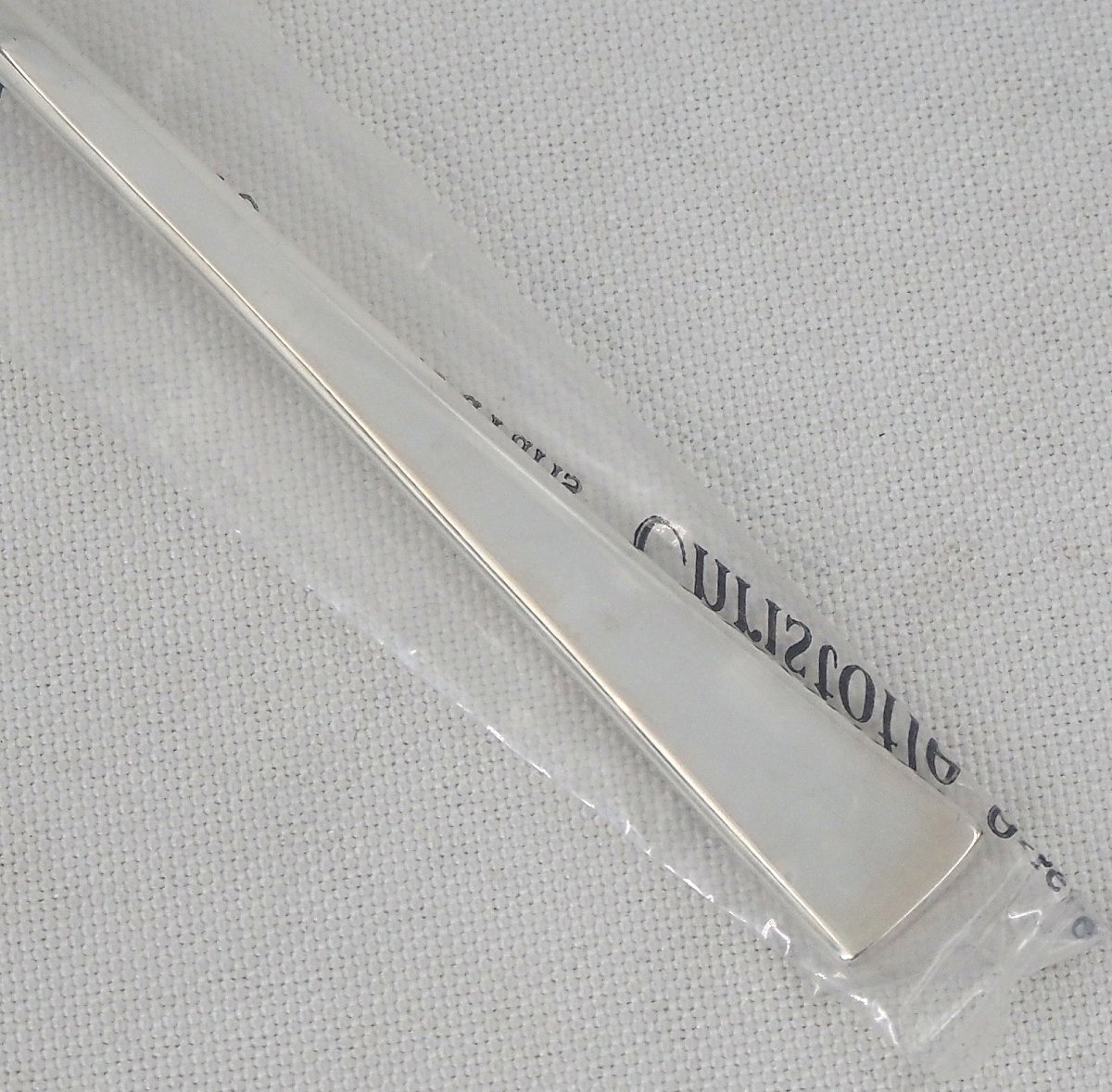 Christofle modèle Concorde, 12 fourchettes à huitres, neuves sous blisters scellés.-photo-4