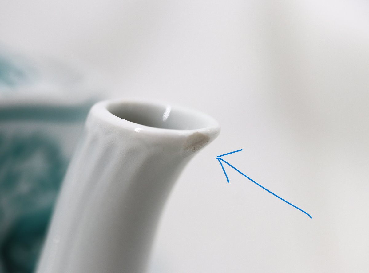Haviland Limoges "les Islettes" 6 tasses et 6 sous tasses à thé, + théière.-photo-8