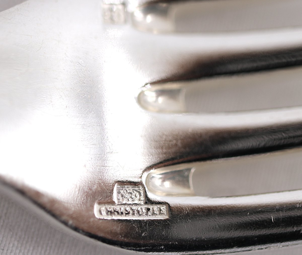 Christofle América Model, 37-piece Silver-plated Cutlery Set, In Excellent Condition.-photo-6