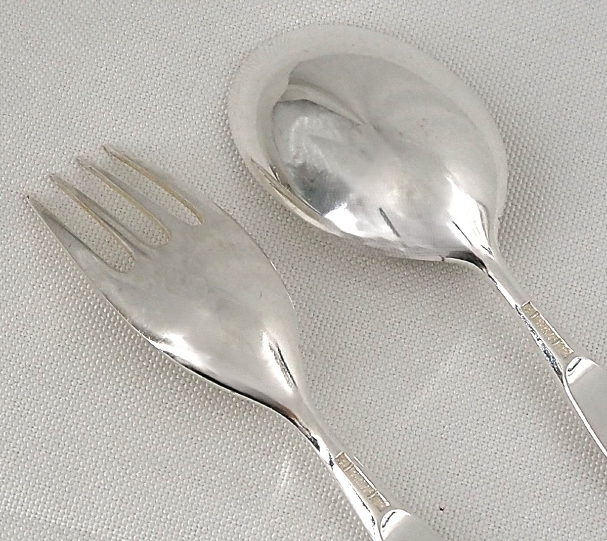 Christofle 61-piece Cutlery Set, Duo Model, Tapio Wirkkala, With Silver-plated Metal Knives.-photo-1