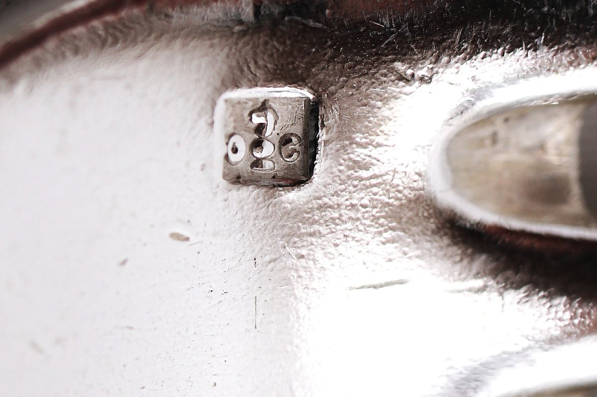 Christofle modèle Spatours, ménagère set de 61 pièces avec couteaux, en métal argenté.-photo-7