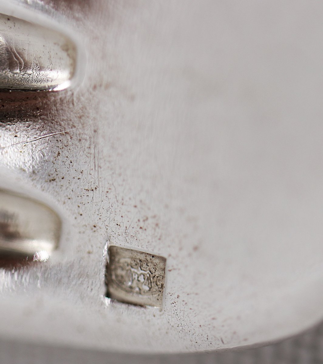 Christofle Malmaison Antique Model, Cutlery Set For 6 People, 25 Pieces, Knives.-photo-6