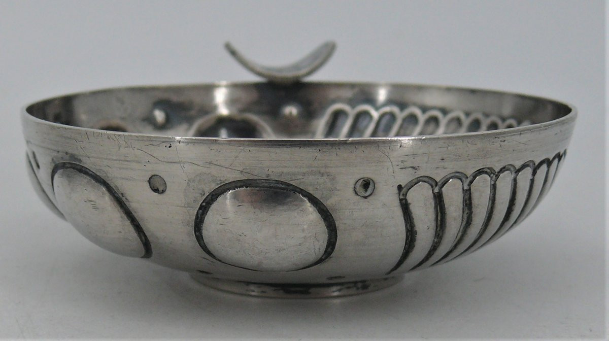 Solid Silver Coin Tastevin, Portugal, 500 Reis 1896 + 200 Reis 1909.-photo-2