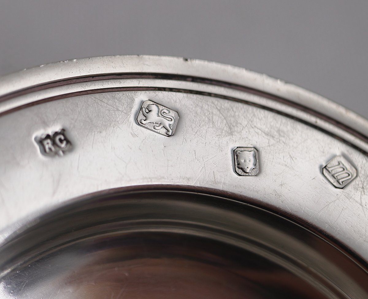 2 coupelles, trophée sport, Golf, argent massif anglais, 1966.-photo-4