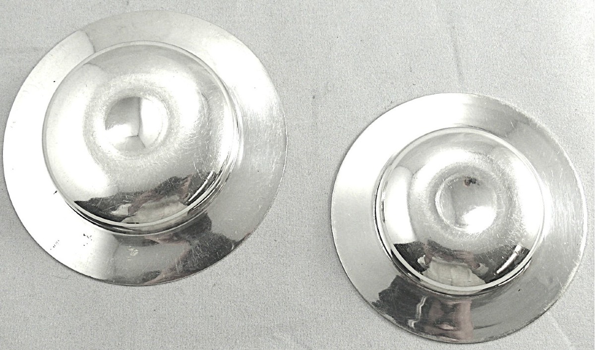 2 coupelles, trophée sport, Golf, argent massif anglais, 1966.-photo-3