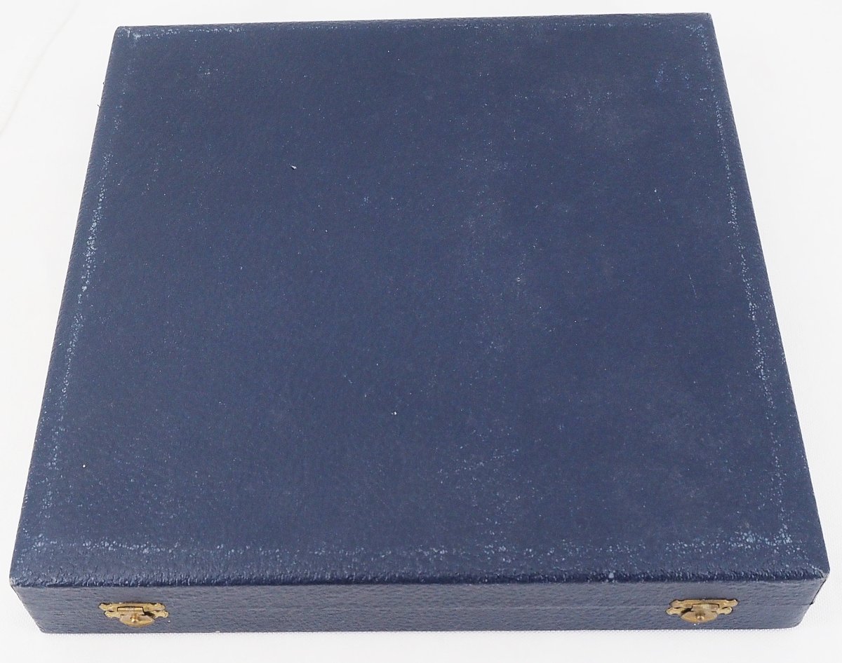 Alfénide, Christofle Louvois Model, Shell, 24 Knives: 12 Table Knives + 12 Dessert Knives.-photo-7