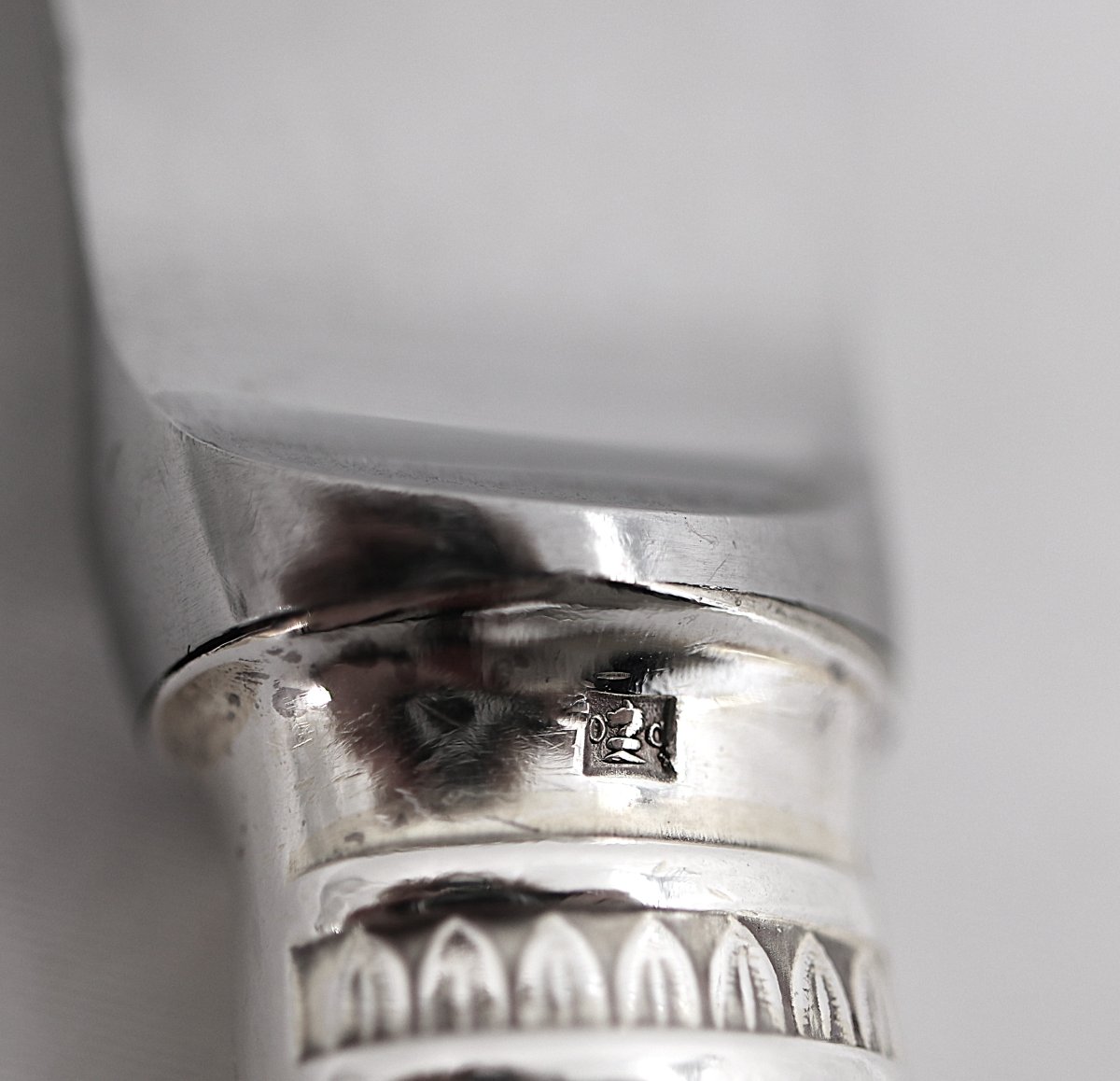 Christofle modèle Malmaison, ménagère set 49 pièces en métal argenté, excellent état.-photo-5