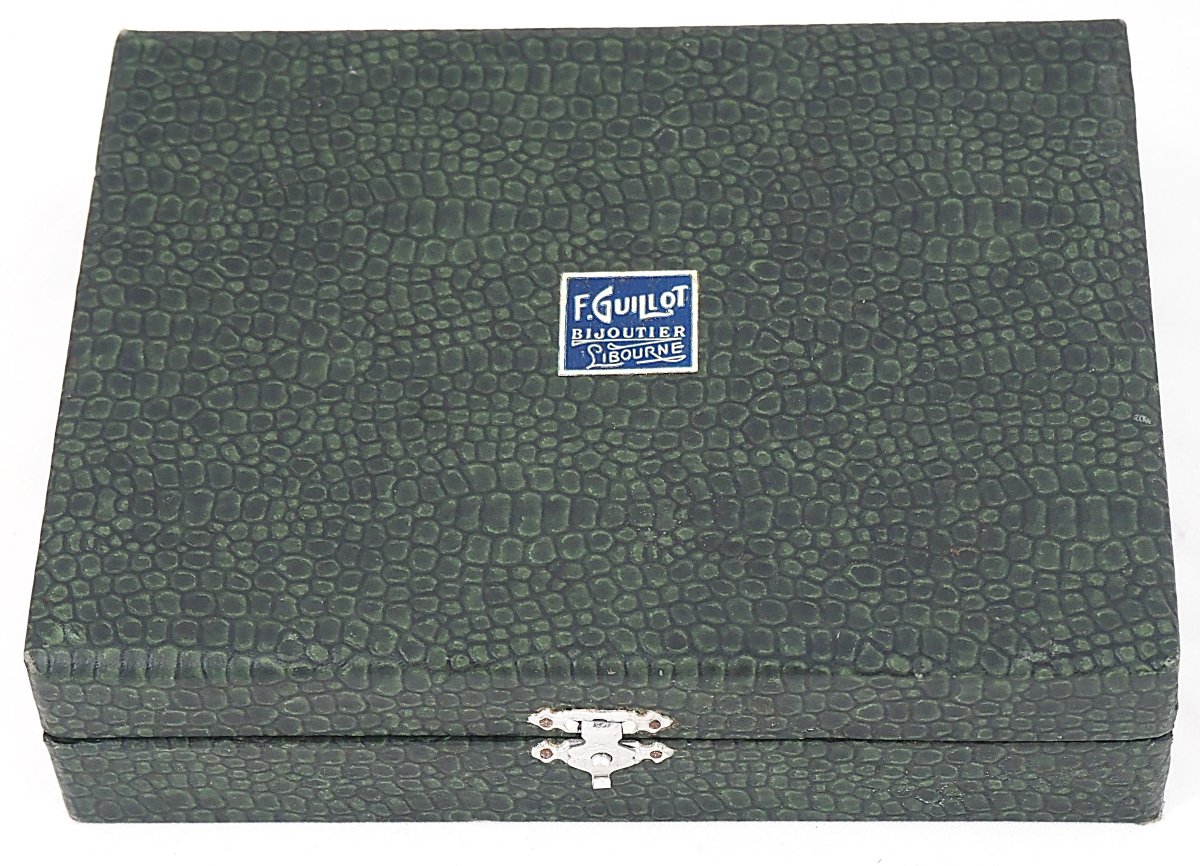 Christofle Mira, Ondulation, 12 cuillères, pelles à glace en métal argenté, excellent état.-photo-7