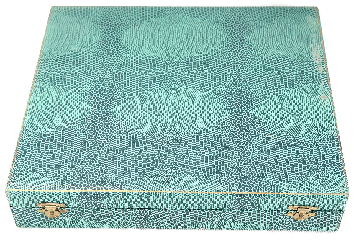 Christofle Rubans 12 couverts poisson, 24 pièces métal argenté, excellent état.-photo-8