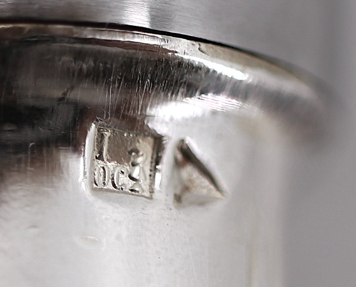 Christofle "américa" Model, Art Deco, 12 Table Knives, Silver-plated Metal, Excellent Condition.-photo-4
