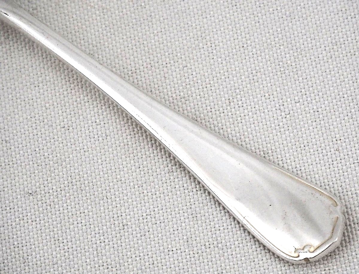 Christofle Japonais, 12 Fish Place Settings + 1 Serving Set, 26 Silver-plated Pieces.-photo-3