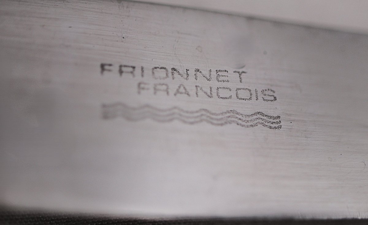 François Frionnet, 85-piece Kitchen Set, Knives, Silver-plated Metal, Excellent Condition.-photo-2