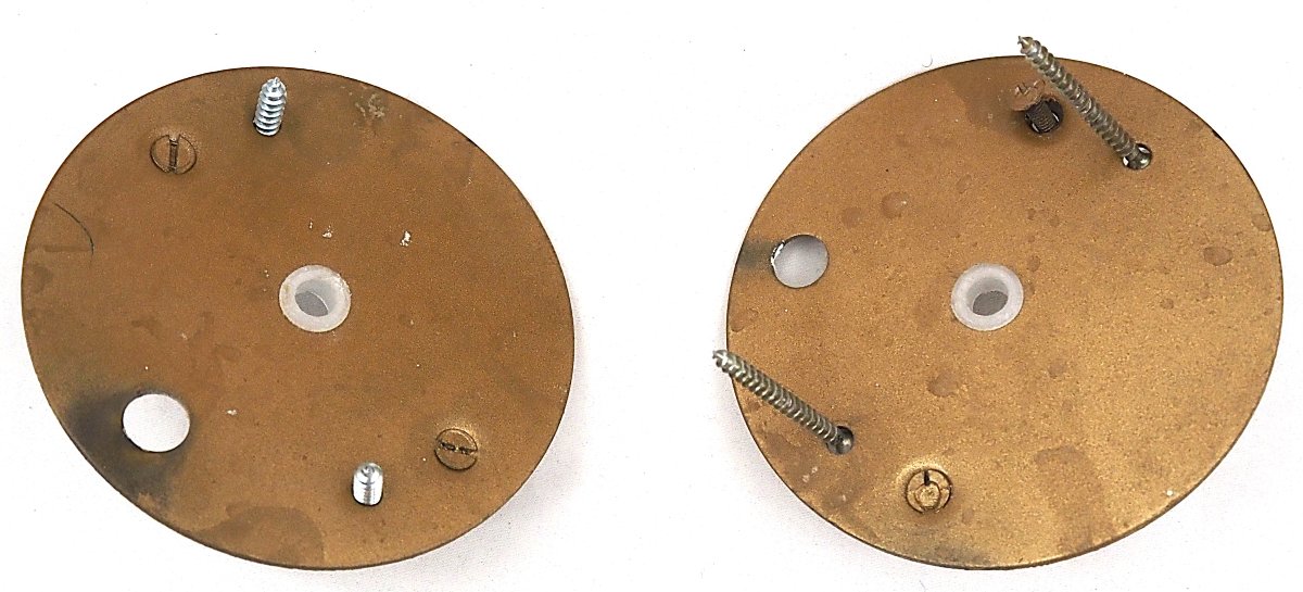 Belle paire d'appliques, métal doré, épis de blé, Vintage, 48 cm, excellent état.-photo-6