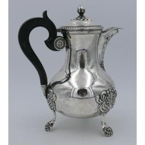 Old Sterling Silver Jug, Dupré, Louis Philippe, Excellent Condition.