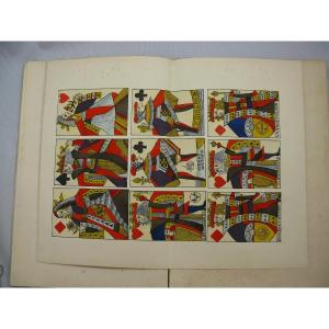 History Of The Guienne Playing Card, Alexandre Nicolaï, 1911 Original Edition Hand Dedication