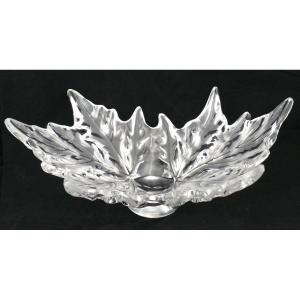 Lalique, Grande Coupe Champs Elysées, Cristal, Signée, Très Bel état.