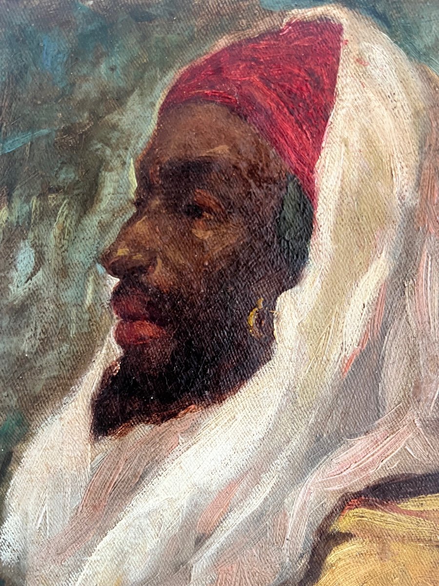 Portrait Of An Arab Chief-photo-3