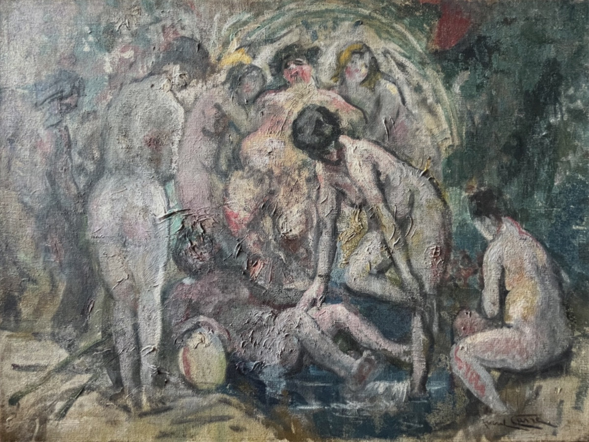 Les bacchantes de Raoul Carré (1868-1933)