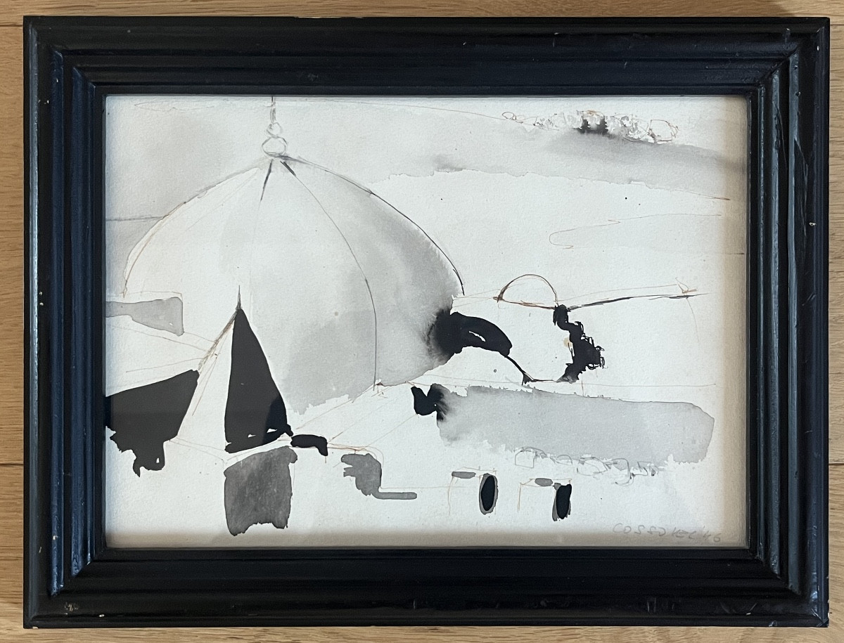 Vue de Venise : Coupole de la Salute et Grand Canal