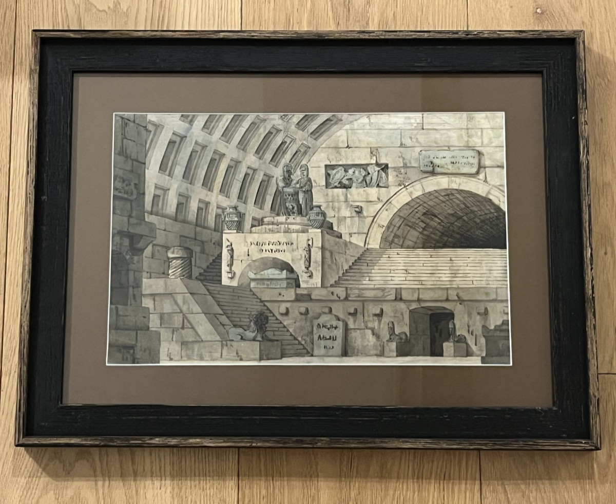 Theatrical Set Design For An Underground Mausoleum-photo-2