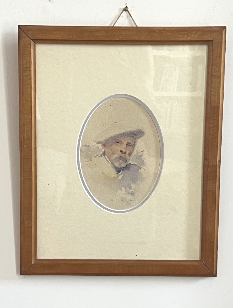 Portrait d'homme au chapeau-photo-2