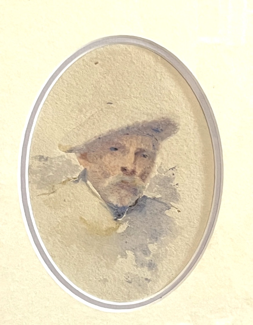 Portrait d'homme au chapeau