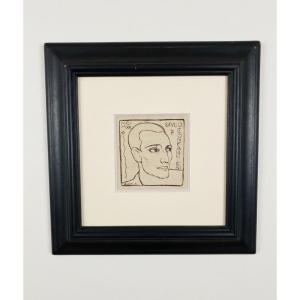 Portrait Of The Musicologist And Composer Giulio Confalonieri, Dated 1920