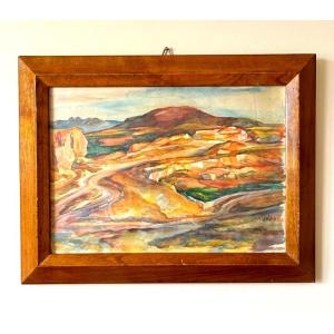 Paysage rocailleux italien