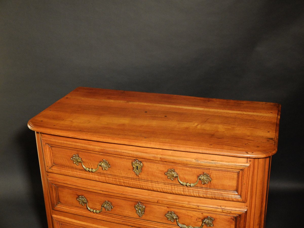 18th Century Chest Of Drawers In Walnut-photo-4