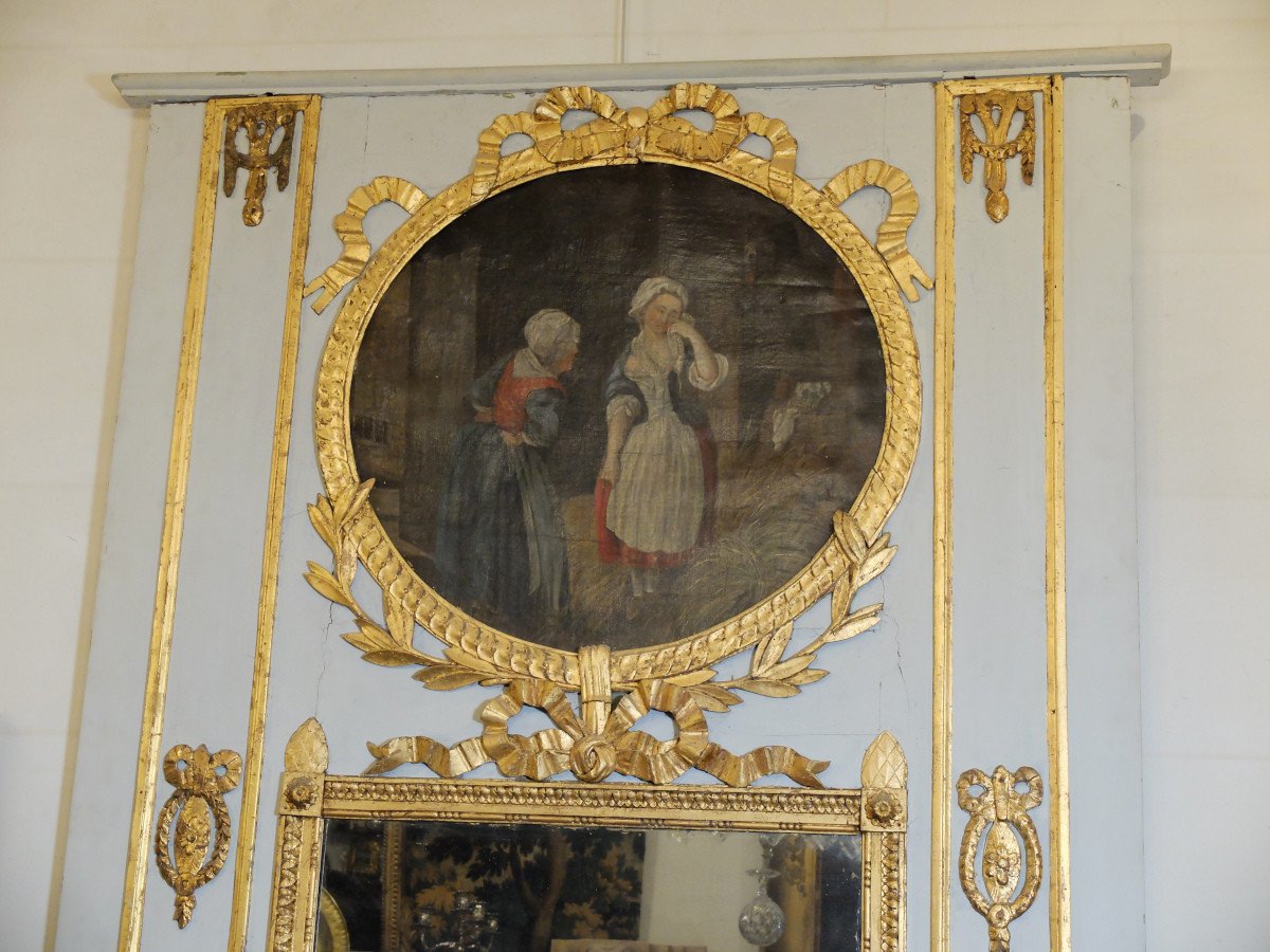 Louis XVI Period Trumeau-photo-2