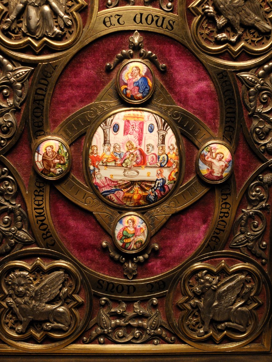 Book Of "hours Of The Middle Age", Gruel & Engelmann, Paris 1862-photo-1