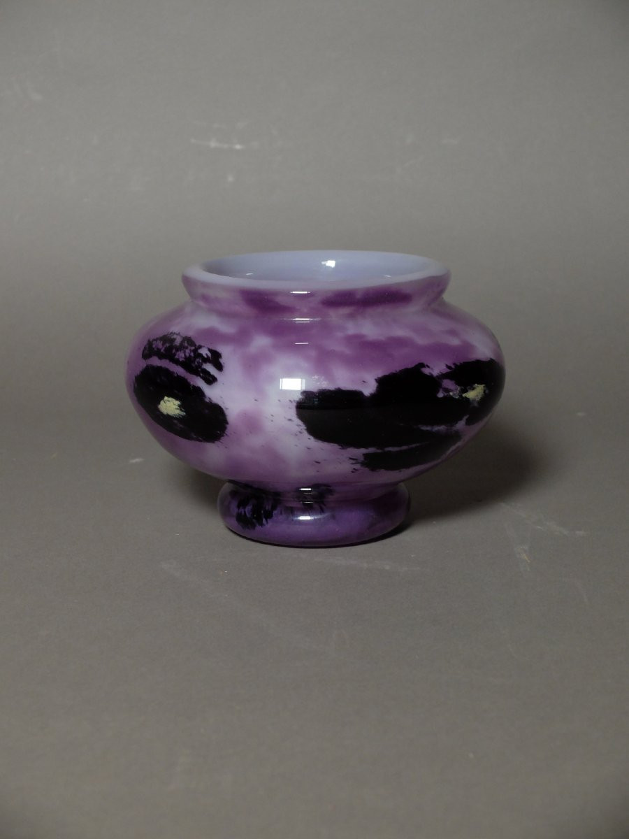 Vase 1930 signé Schneider-photo-2