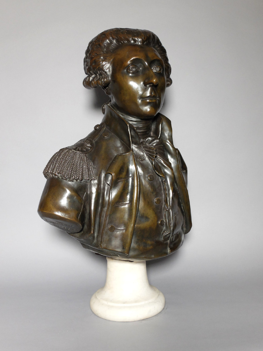 Buste du Marquis de La Fayette par Jean-Antoine Houdon