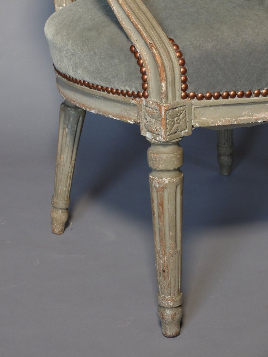 Fauteuil d'époque Louis XVI-photo-1