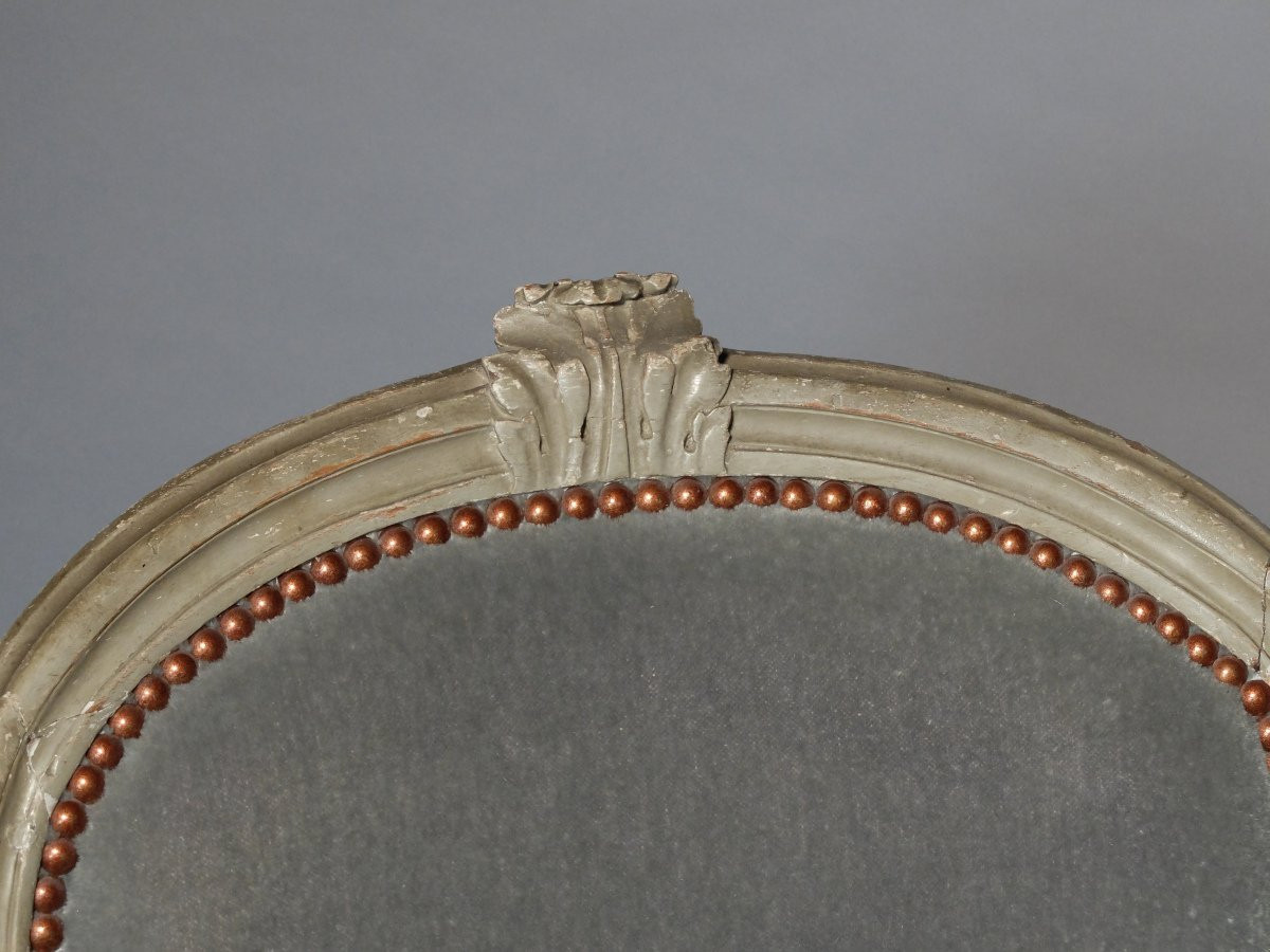 Fauteuil d'époque Louis XVI-photo-3