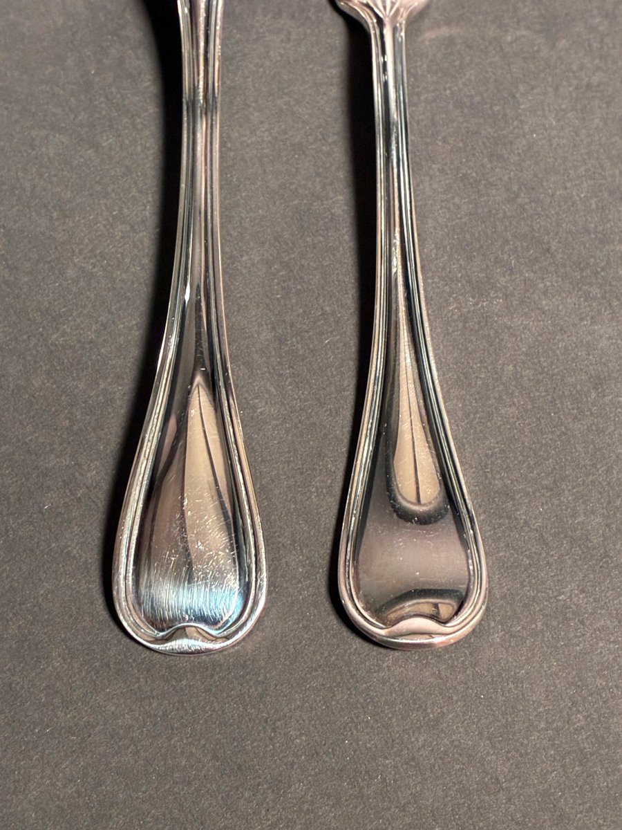 Ercuis Silver-plated Cutlery Set - 37 Pieces-photo-4